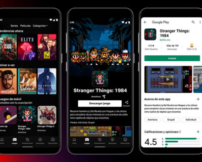 Netflix anuncia sus primeros videojuegos para móvil