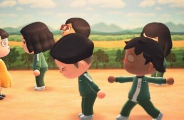 Recrean el primer episodio de Squid Games en Animal Crossing: New Horizons