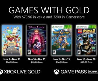 Estos son los juegos gratis con Xbox Live Gold para noviembre de 2021