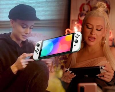Christina Aguilera y Brie Larson se alían con Nintendo para promocionar el Switch