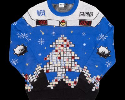 Microsoft lanza fantástico suéter navideño inspirado en uno de sus clásicos juegos