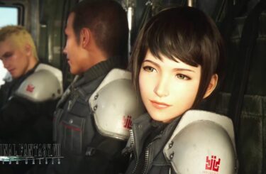 Así se ve la enigmatica intro del otro remake de Final Fantasy VII