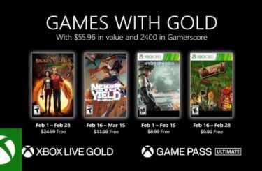Anunciados los juegos gratis con Gold de marzo de 2022 para Xbox Series X|S y Xbox One