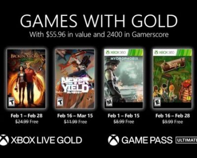 Anunciados los juegos gratis con Gold de marzo de 2022 para Xbox Series X|S y Xbox One