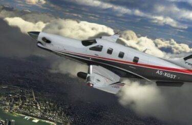 Xbox presume Flight Simulator en la nube con un control de PlayStation